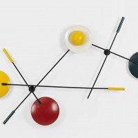stilnovo sputnik Bruno Gatta atomic lamps ceiling lighting