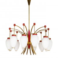 stilnovo sputnik Bruno Gatta atomic lamps ceiling lighting