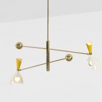 stilnovo sputnik Bruno Gatta atomic lamps ceiling lighting