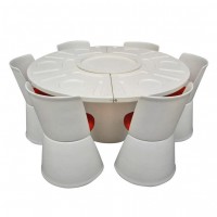 Fabio Lenci storable table space age abs plastic