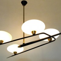stilnovo sputnik Bruno Gatta atomic lamps ceiling lighting