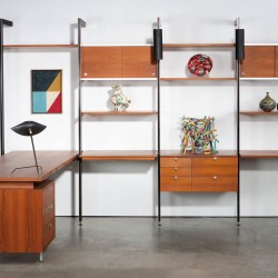 The Comprehensive Storage System - or CSS - designed by George Nelson & Associates and first manufactured by Herman Miller in 1959. Photo: loftthirteen.com