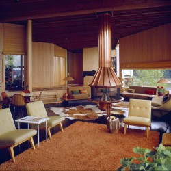 summer house mid century cottage vacation modernism