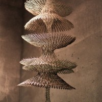 Ruth Asawa sculpture metal mid century modern art crochet