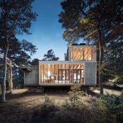 summer house mid century cottage vacation modernism