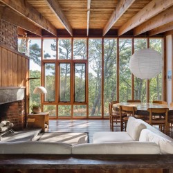 summer house mid century cottage vacation modernism