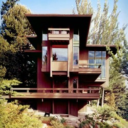 summer house mid century cottage vacation modernism