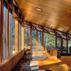 summer house mid century cottage vacation modernism