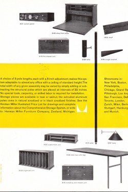 George Nelson Comprehensive Shelving System CSS herman Miller