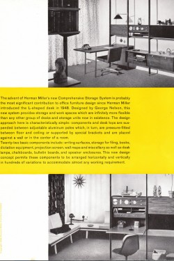 George Nelson Comprehensive Shelving System CSS herman Miller