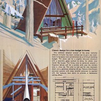 summer house mid century cottage vacation modernism