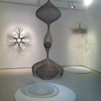 Ruth Asawa sculpture metal mid century modern art crochet