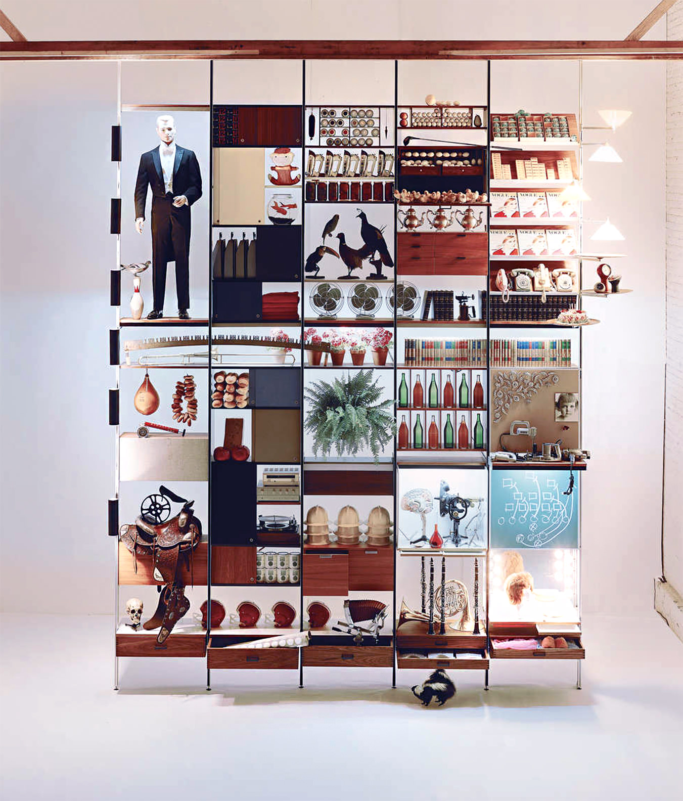 George Nelson Comprehensive Shelving System CSS herman Miller