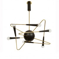 stilnovo sputnik Bruno Gatta atomic lamps ceiling lighting