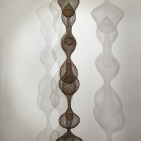 Ruth Asawa sculpture metal mid century modern art crochet