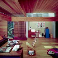 raymond shelly kappe house julius shulman dwell concrete redwood open plan