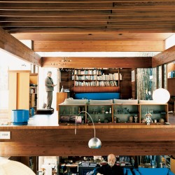 raymond shelly kappe house julius shulman dwell concrete redwood open plan