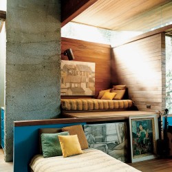 raymond shelly kappe house julius shulman dwell concrete redwood open plan