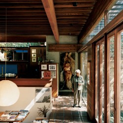 raymond shelly kappe house julius shulman dwell concrete redwood open plan