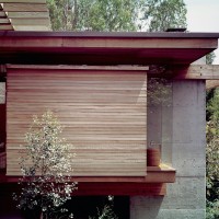 raymond shelly kappe house julius shulman dwell concrete redwood open plan