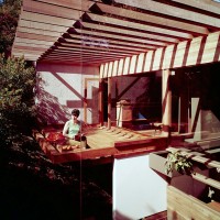 raymond shelly kappe house julius shulman dwell concrete redwood open plan