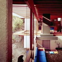 raymond shelly kappe house julius shulman dwell concrete redwood open plan