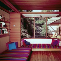 raymond shelly kappe house julius shulman dwell concrete redwood open plan