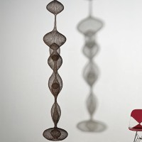Ruth Asawa sculpture metal mid century modern art crochet