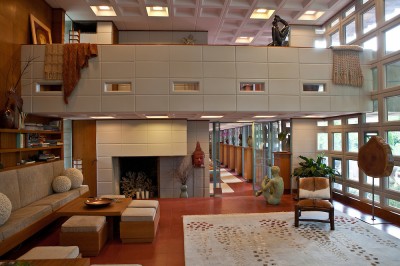 abandoned mid century modern house architecture ruins