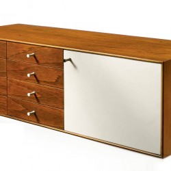 John Pile Irving harper George Nelson miniature chest rosewood teak herman miller