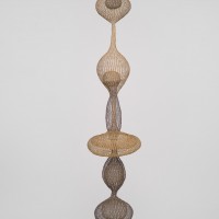 Ruth Asawa sculpture metal mid century modern art crochet