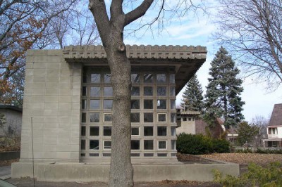 abandoned mid century modern house architecture ruins