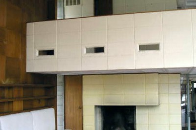 abandoned mid century modern house architecture ruins