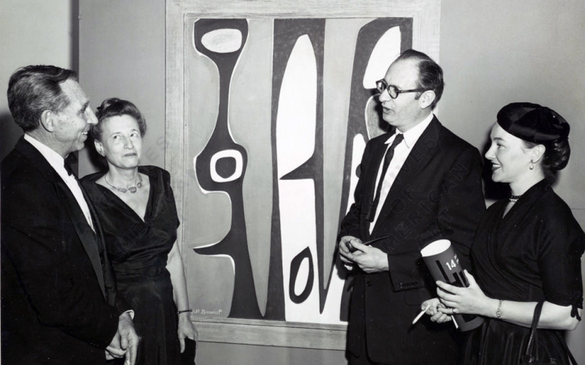 Bertha Schaefer (right) designed for Singer and Sons from 1949 to 1961. 