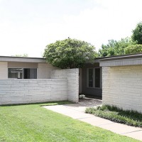 mid century modern oklahoma edward dureel stone house of good tatse worlds fair