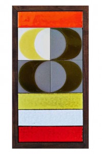 roger capron ceramic table french france mid century modern