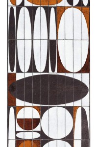 roger capron ceramic table french france mid century modern