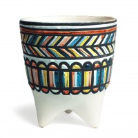 roger capron ceramic table french france mid century modern