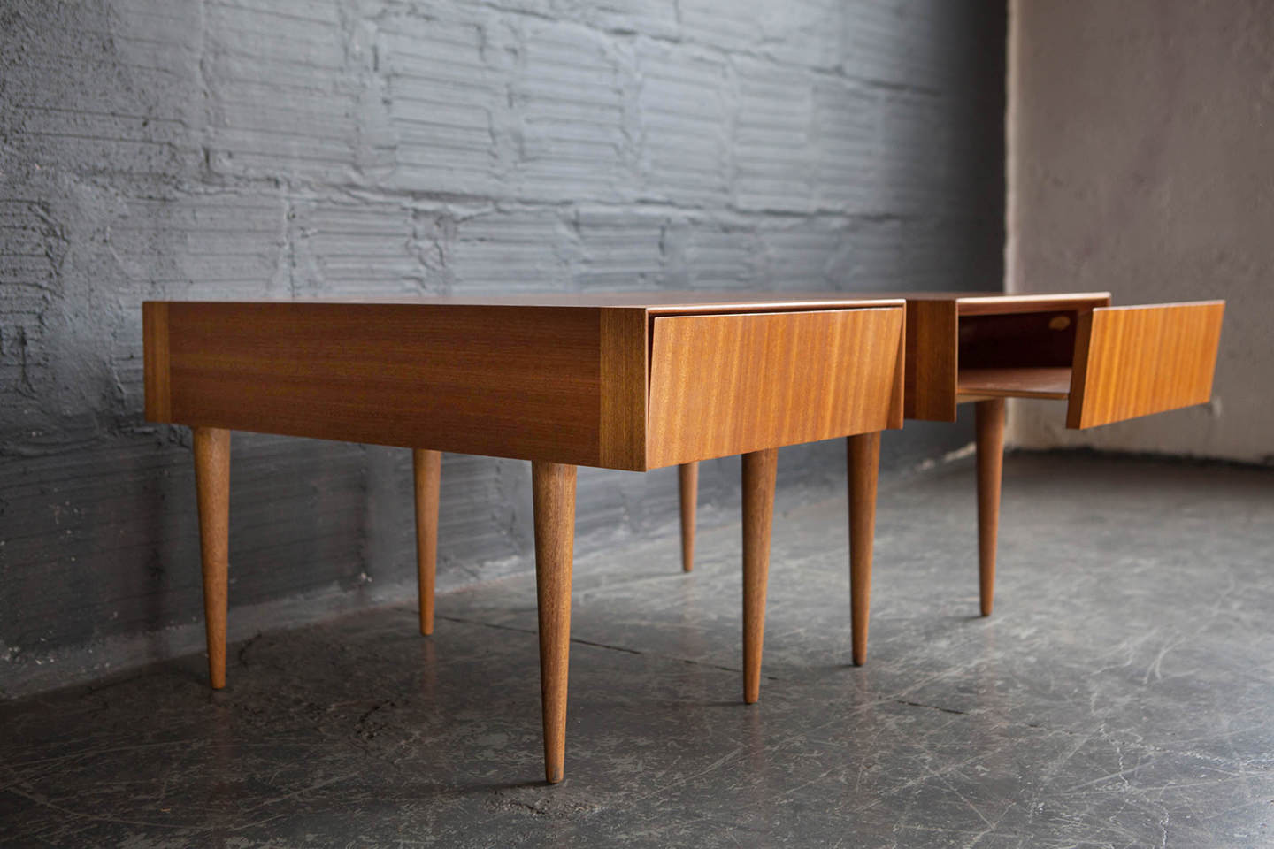 mid century modern wood designers