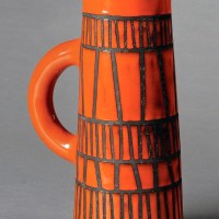 roger capron ceramic table french france mid century modern