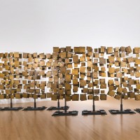 Harry Bertoia screen sculpture mid centiry modern art