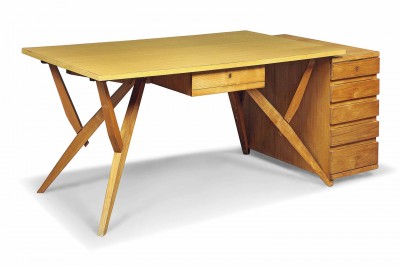 Carlo Mollino arabesco desk table turn singer sons
