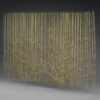 Harry Bertoia screen sculpture mid centiry modern art