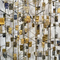 Harry Bertoia screen sculpture mid centiry modern art