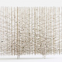 Harry Bertoia screen sculpture mid centiry modern art