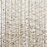 Harry Bertoia screen sculpture mid centiry modern art