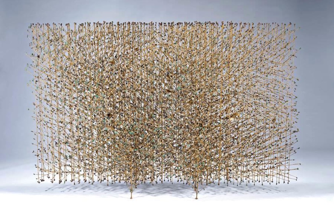 Harry Bertoia screen sculpture mid centiry modern art