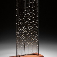 Harry Bertoia screen sculpture mid centiry modern art