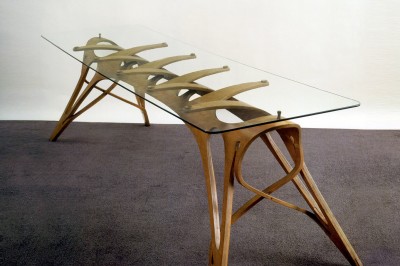 Carlo Mollino arabesco desk table turn singer sons