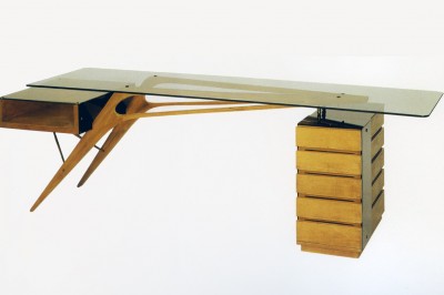 Carlo Mollino arabesco desk table turn singer sons
